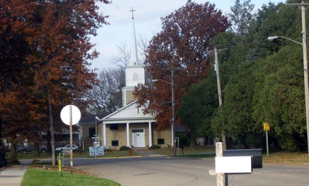 Photo of a small church